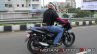 Bajaj Pulsar 125 Action Shot Right Rear Quarter