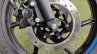 Bajaj Pulsar 125 Detail Shots Front Disc Brake