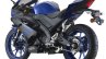 2019 Yamaha R15 Malaysia Blue Left Rear Quarter