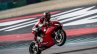 Ducati Panigale V2 Action Shots Right Side Wheelie