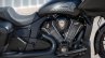 2020 Indian Challenger Dark Horse Detail Shot Engi