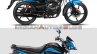 Hero Splendor Ismart New Top Vs Old Bottom Compari