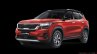 2020 Kia Kx3 Kia Seltos Red Front Three Quarters