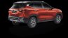 2020 Kia Kx3 Kia Seltos Red Rear Three Quarters