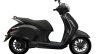 Bajaj Chetak Premium Brooklyn Black Side Profile