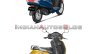 Honda Activa 6g Vs Honda Activa 5g Rear Three Quar