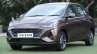 Hyundai Aura Review Images Action Front Three Quar