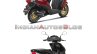 Bs Vi Honda Dio Vs Bs Iv Dio Rear Three Quarter Ri