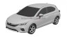 Honda City Hatchback Front Three Quarters Patent