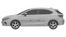 Honda City Hatchback Side Profile Patent