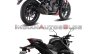 Bajaj Dominar 250 Vs Suzuki Gixxer 250 Rear Three