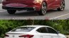 2021 Hyundai Elantra Vs 2019 Hyundai Elantra Rear