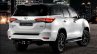 Toyota Fortuner Epic Black Exterior Rear Three Qua