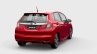 New Honda Jazz Facelift Rear Three Quarters Right