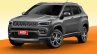 2021 Jeep Compass Facelift Front Rendering