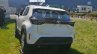 White Toyota Yaris Cross Rear