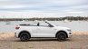 Vw T Roc Cabriolet White Profile Side