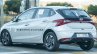 2020 Hyundai I20 Rear Quarters Spy Shot