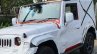 Red 2020 Mahindra Thar Next Gen Spy Shot