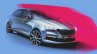 2020 Skoda Rapid Front Quarters Teaser