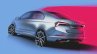 2020 Skoda Rapid Rear Quarters Teaser