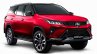 Toyota Fortuner Legender Red Black Front Quarters