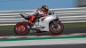 Ducati Panigale V2 White Action Shot