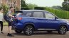 Mg Hector Plus Rear Three Quarters Ad