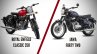 Royal Enfield Classic 350 Vs Jawa Forty Two Featur