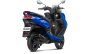 Suzuki Burgman Street 125 Blue Rear Rt