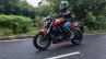 Bajaj Dominar 250 Review Action Front Left