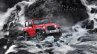 Mahindra Thar Waterfall