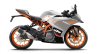 Ktm Rc 390 Metallic Silver Right Side