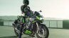 2021 Kawasaki Z H2 Se Front Right With Rider