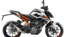 2021 Ktm 125 Duke White Right Side