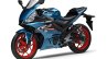 2021 Yamaha R3 Cyan Front Left