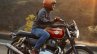 Royal Enfield Interceptor 650 With Male Rider In A