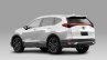 2023 Honda Cr V Rendering Rear 3 Quarter