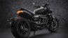 Triumph Rocket 3 Black Rear Right