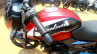 2021 Bajaj Pulsar 180 Red Tank Closeup