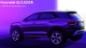 Hyundai Alcazar Rear Quarter Teaser