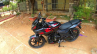 2021 Bajaj Pulsar 220f Black Front Left