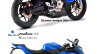 Bajaj Pulsar Ns200 Sportbike Render Blue