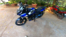 2021 Bajaj Pulsar 220f Blue Front Left