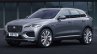 2021 Jaguar F Pace Facelift Front Quarter 2