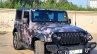 Modified Mahindra Thar Camo Front 3 Quarters