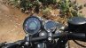 350cc Royal Enfield Spy Shot Instrument Cluster