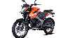 Bajaj Pulsar Ns125 Orange Front Left