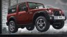 2020 Mahindra Thar Red Side