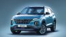 Hyundai Creta Facelift Rendering